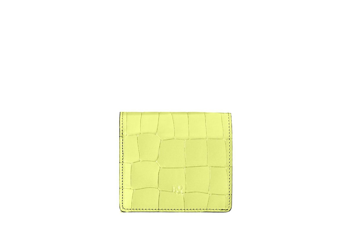 タイル BOX小銭入れ付二つ折り財布 レモン