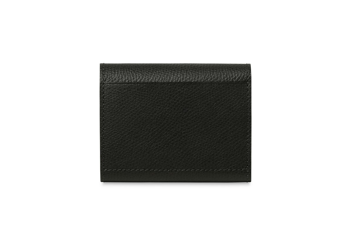 エムエム 中BOX三つ折り財布 ダークグレー