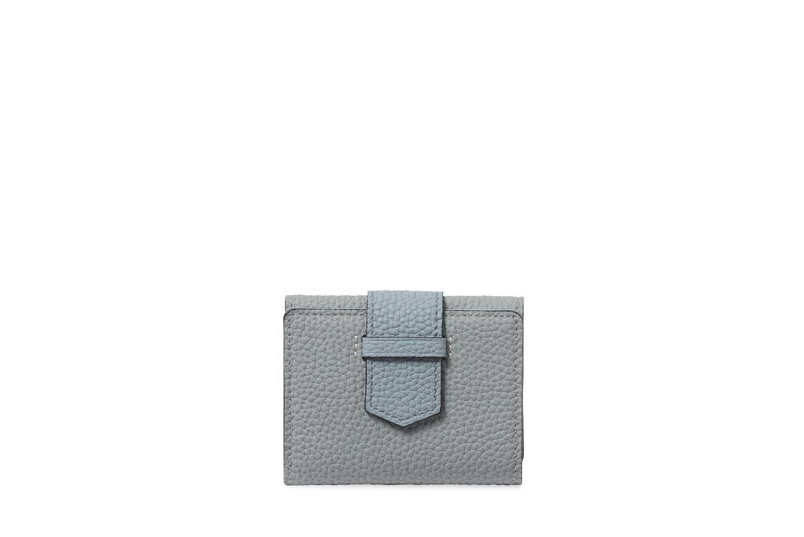 Chibicafe「MOTHER HOUSE」グレー 三つ折り 財布 Arch Compact Wallet｜アーチ コンパクト ウォレット – マザーハウス