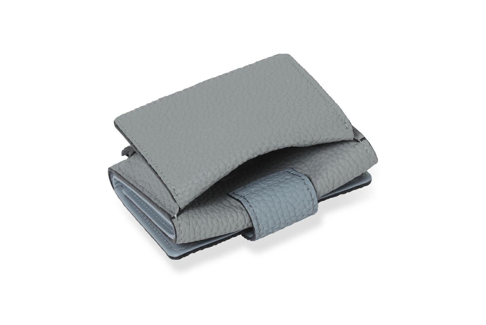 Chibicafe「MOTHER HOUSE」グレー 三つ折り 財布 Arch Compact Wallet｜アーチ コンパクト ウォレット – マザーハウス