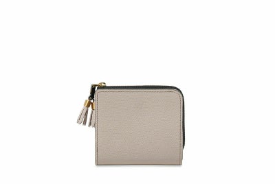 シキ Lファスナー二つ折り財布 あくいろ