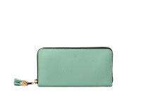 シキ ラウンドファスナー長財布 ひすい