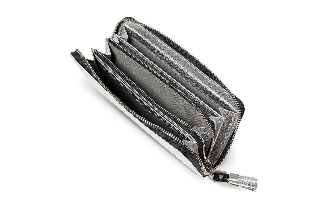 シキ ラウンドファスナー長財布 きら