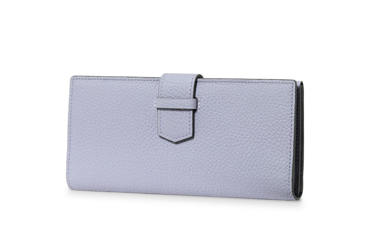 リツラグーン 小銭入れ付きスリム長財布 テンダーブルー