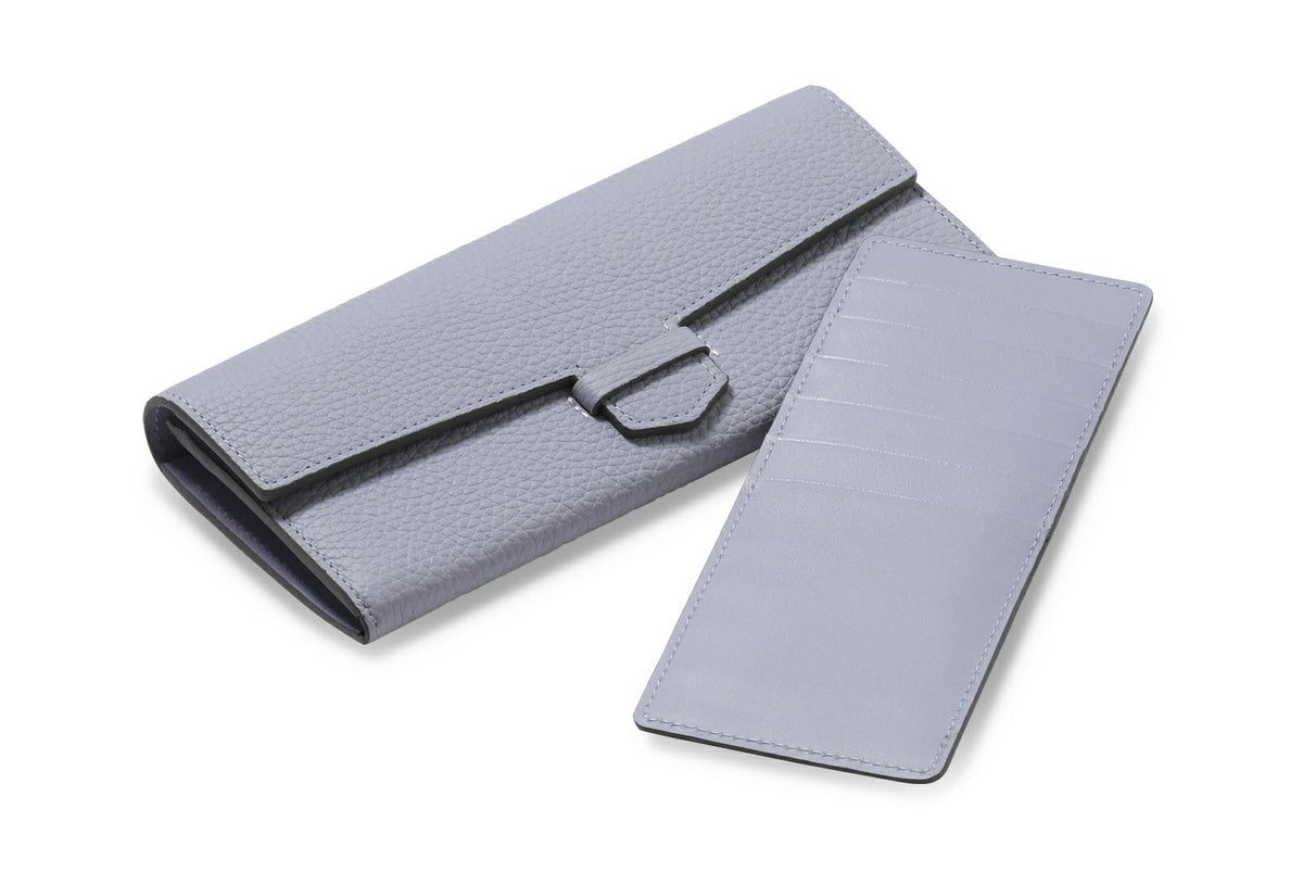 リツラグーン 単カードケース付き長財布 テンダーブルー