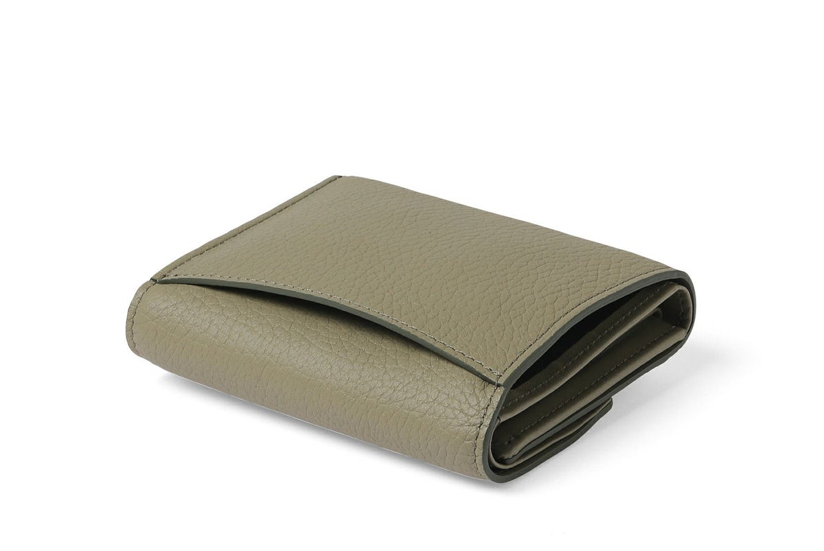 リツラグーン 中BOX二つ折り財布 セージ