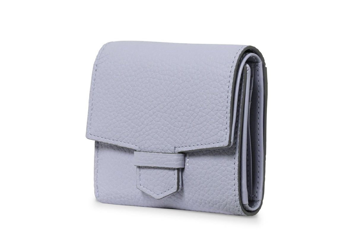 リツラグーン 中BOX二つ折り財布 テンダーブルー