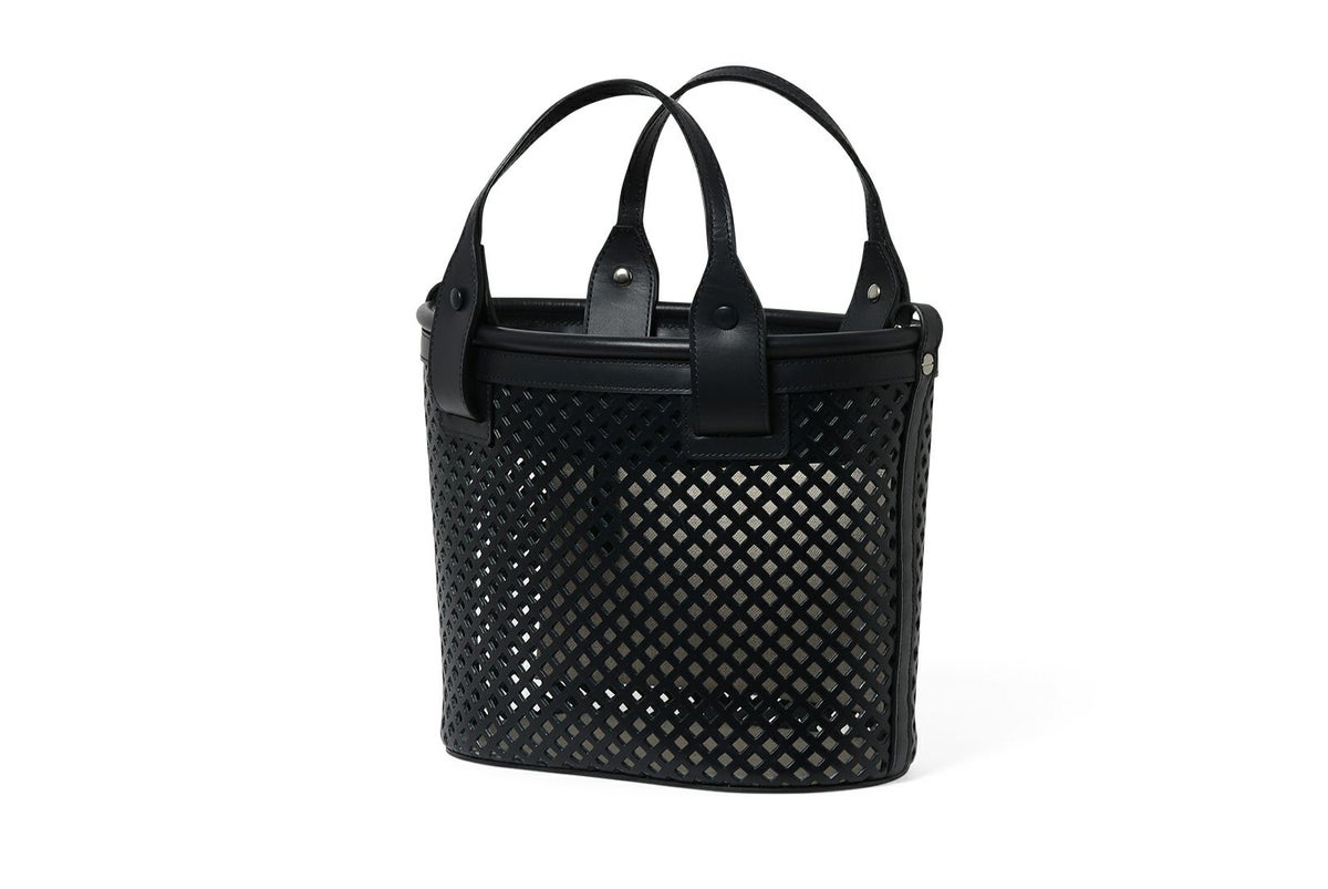 ツツネット 2WAYミドルバケツショルダー ネイビー