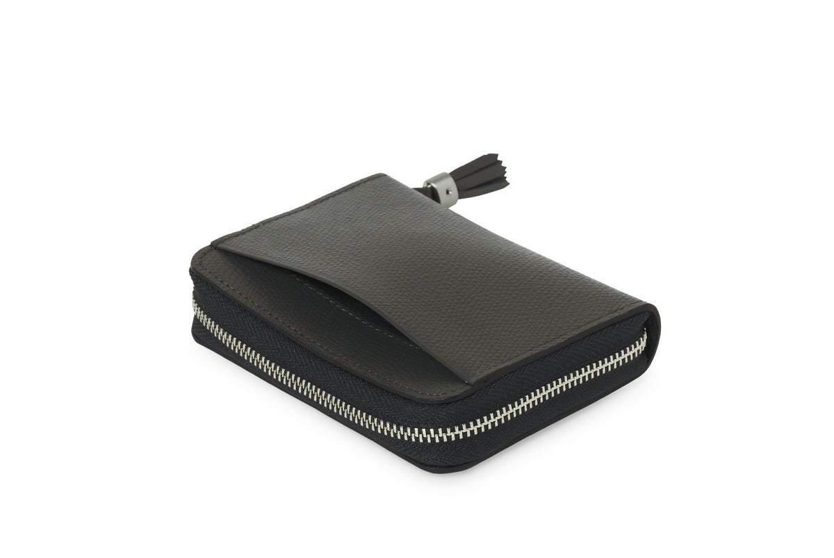 ツールズ ラウンドカードケース すす