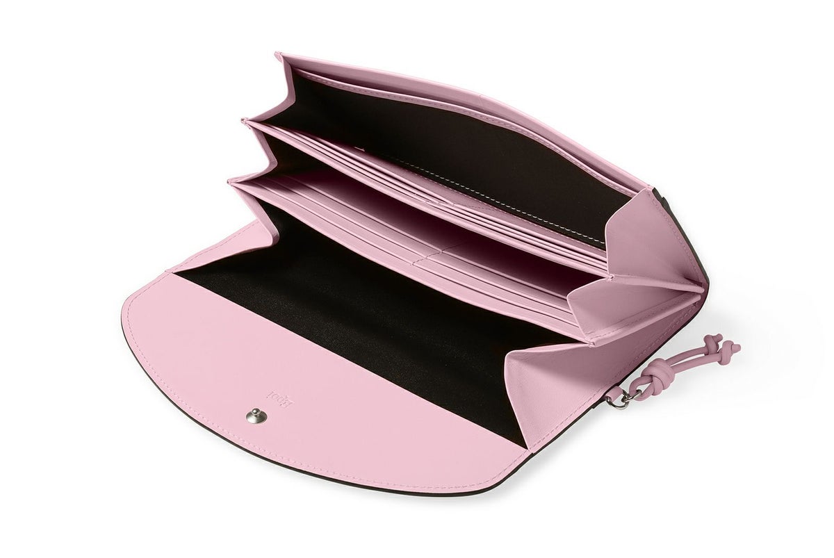 ノット ギャルソン長財布 ピンク