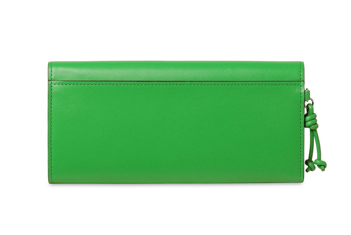 ノット ギャルソン長財布 グリーン