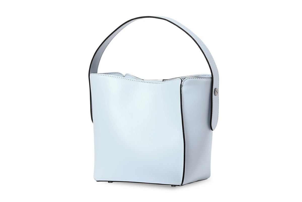 ノット キューブ2WAYショルダーバッグ ライトブルー