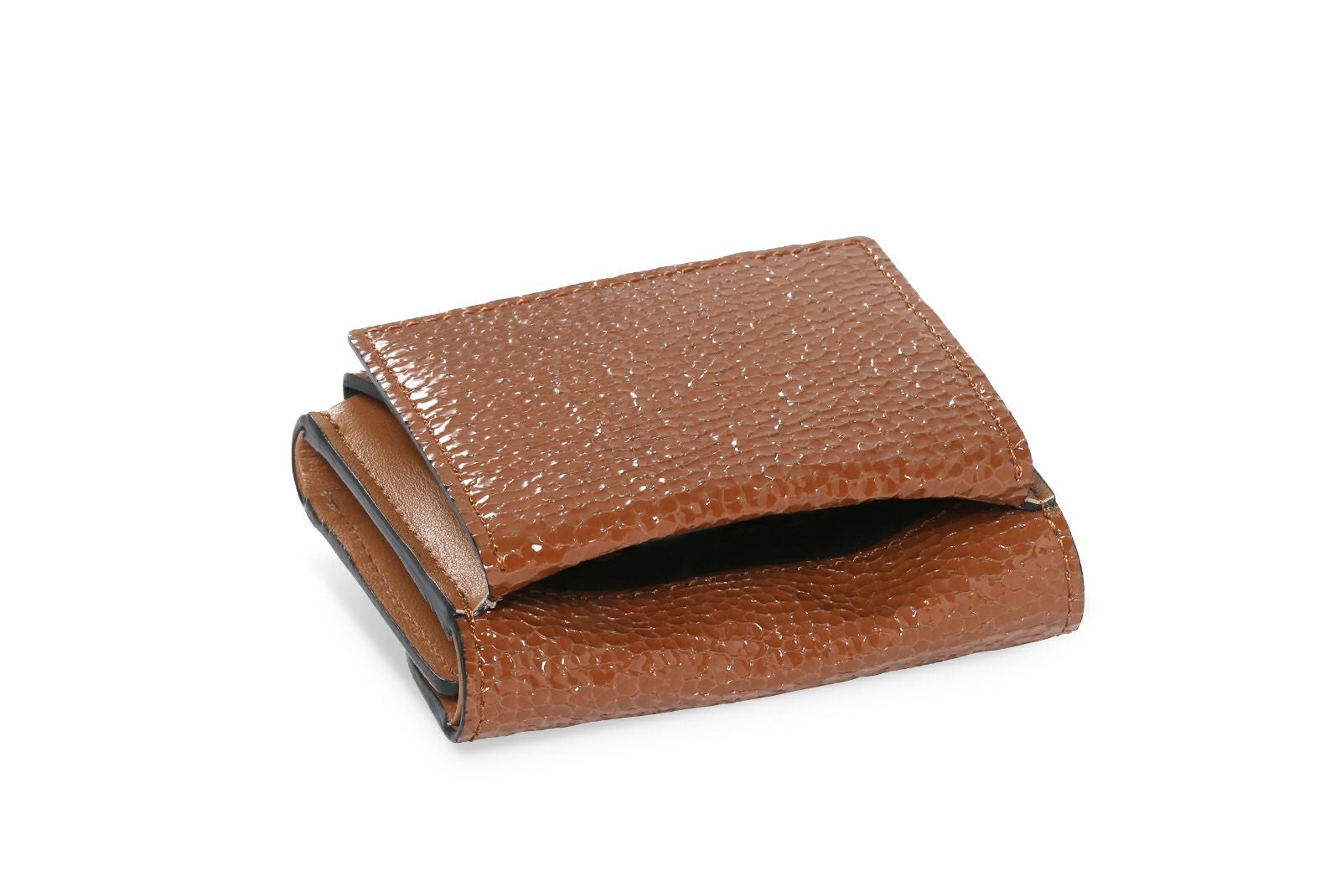 えびアボカドページ　プラダ　三つ折り財布 プラダ PRADA SAFFIANO TRIANGOLO TINY 三つ折り財布 1MH042 QHH