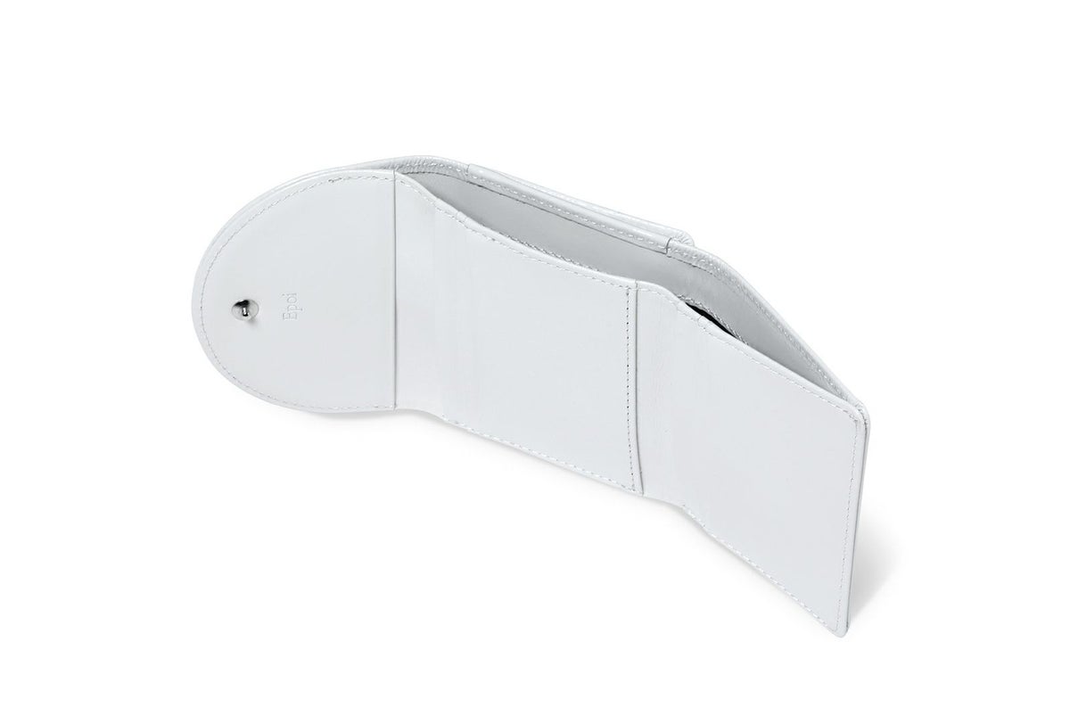 リプル 三つ折り財布 ホワイト