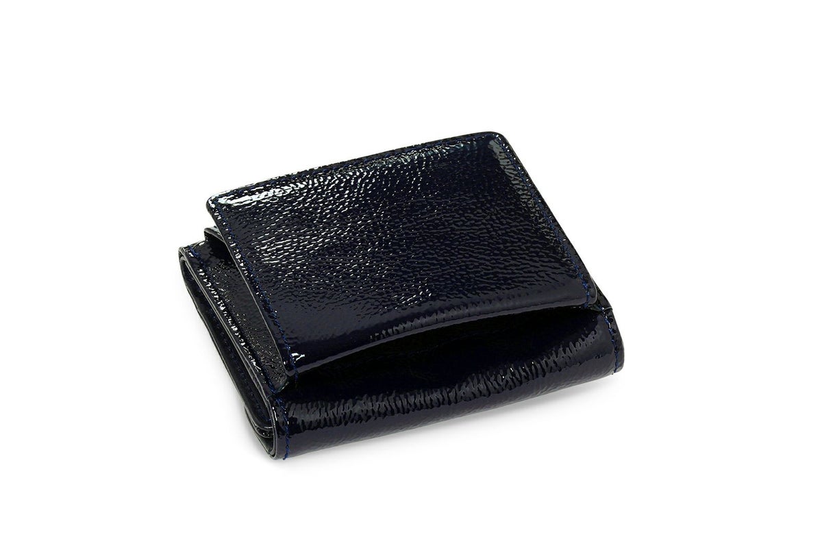 リプル 三つ折り財布 ネイビー