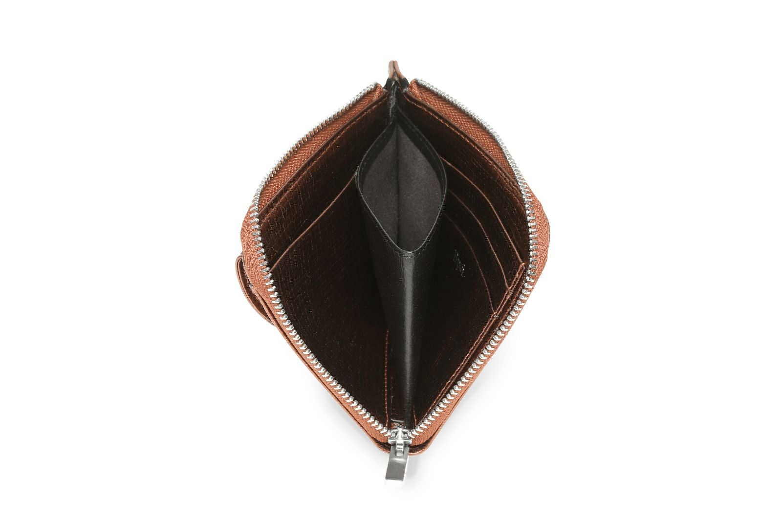SALE】タック Lファスナーコンパクト折り財布（メタリック） | Epoi