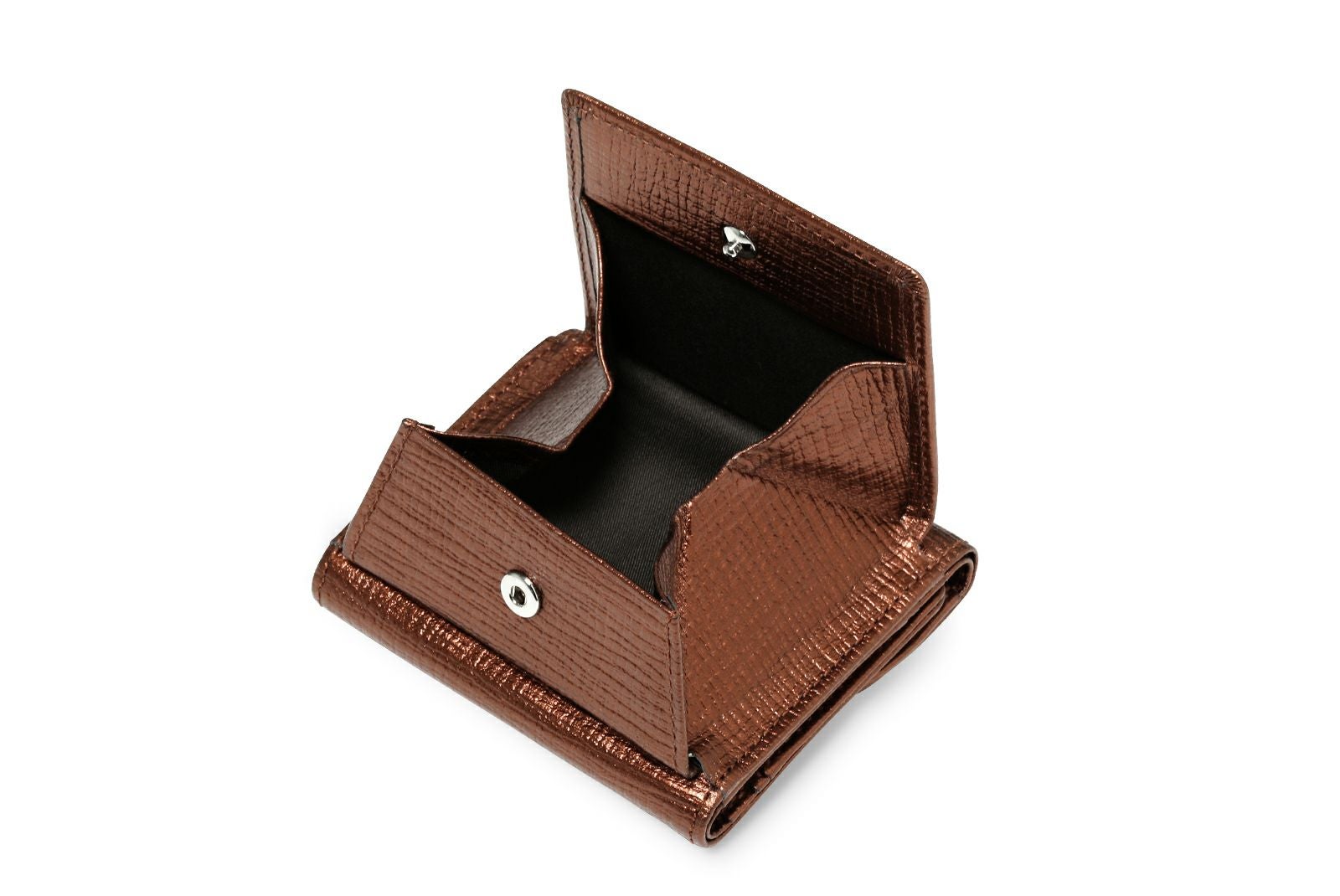 【極美品】エグゼクティブ　executive ボルドー　三つ折り財布　ファスナー miu miu（ミュウミュウ） ヴィッテロダイノレザー 財布