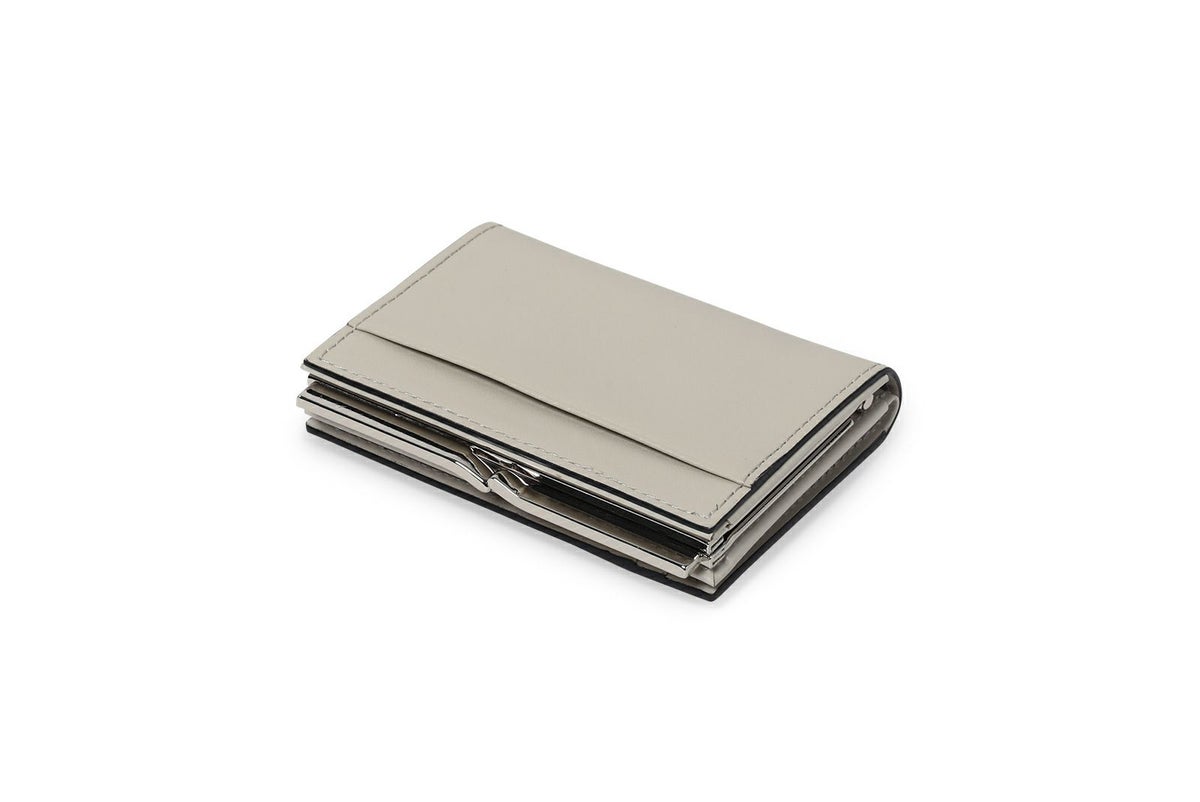 ノット 口金フラグメントケース ライトグレー