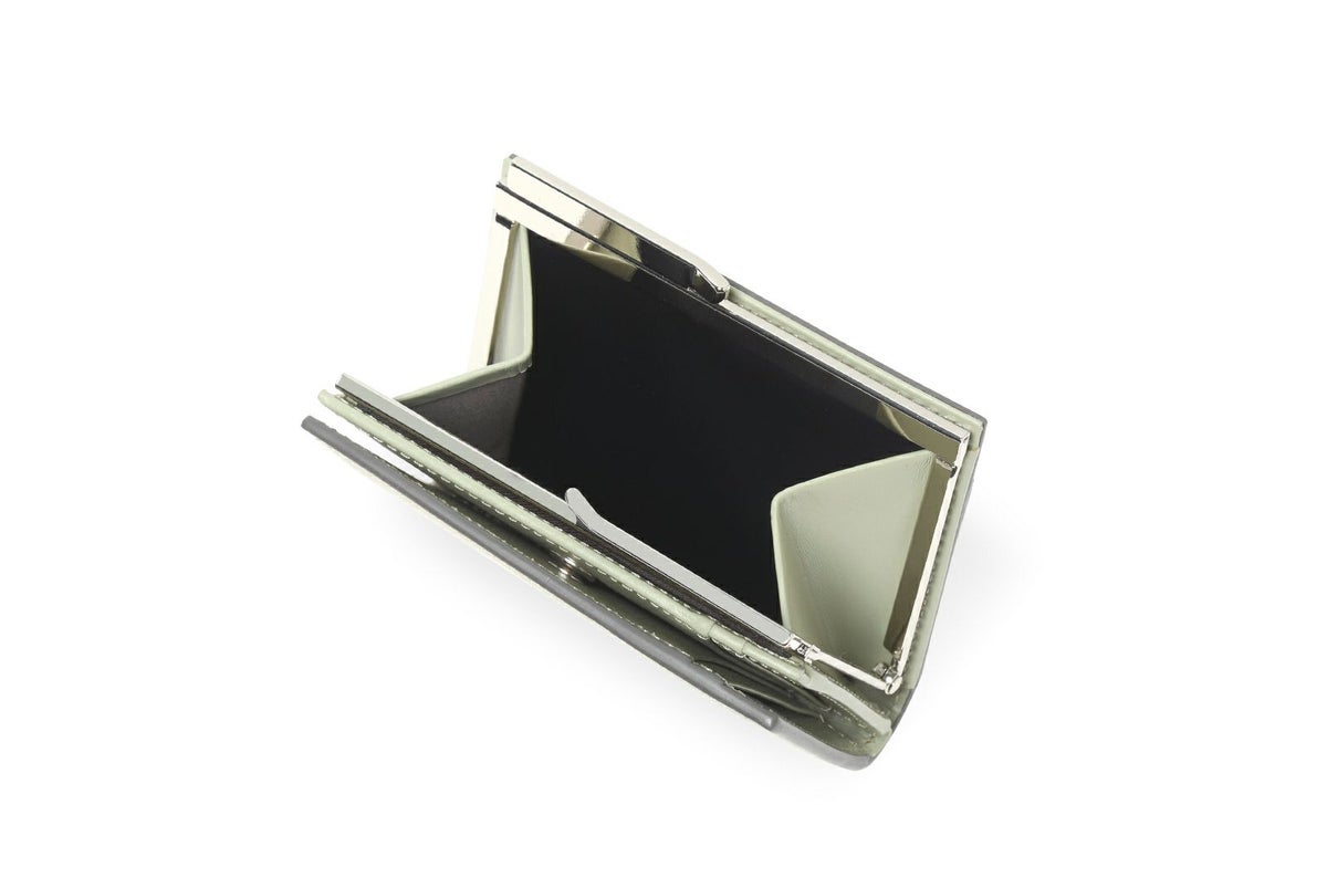 ノット 口金フラグメントケース セージ