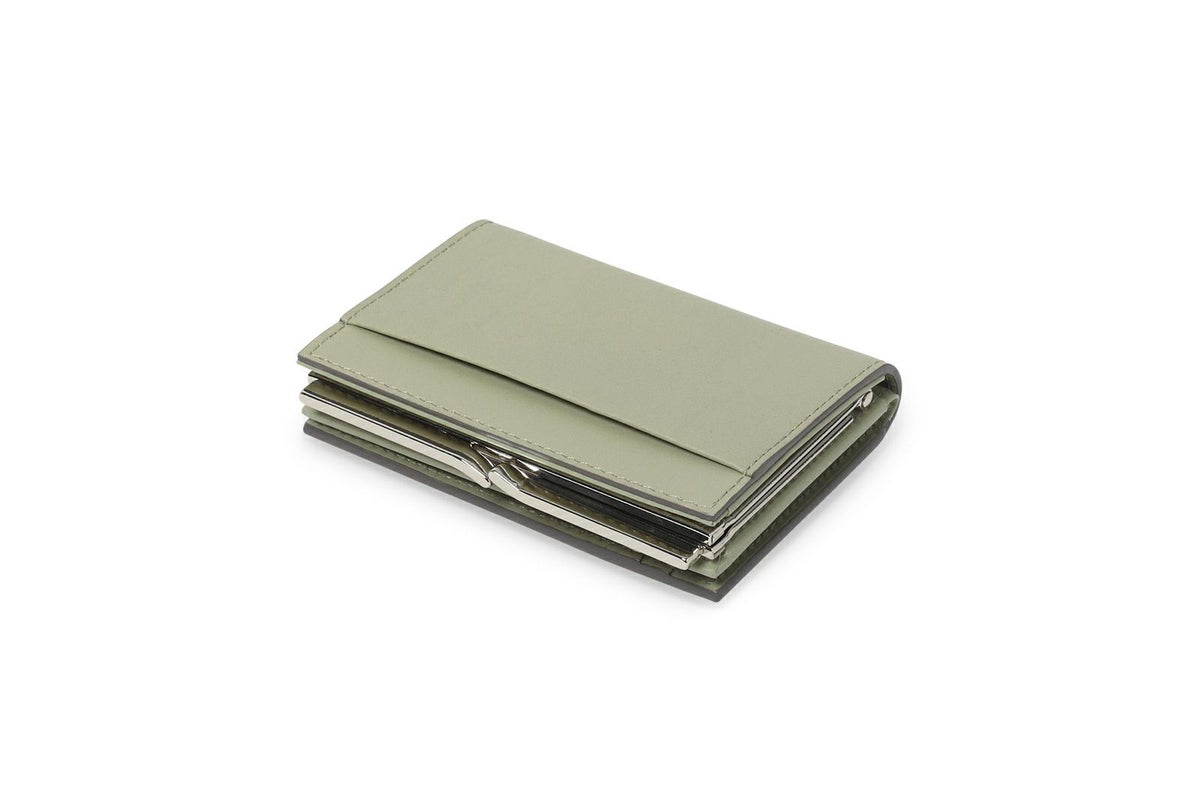 ノット 口金フラグメントケース セージ