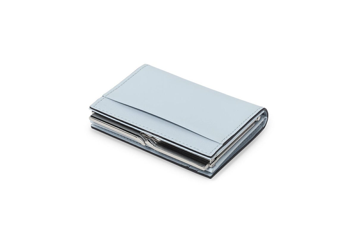 ノット 口金フラグメントケース ライトブルー