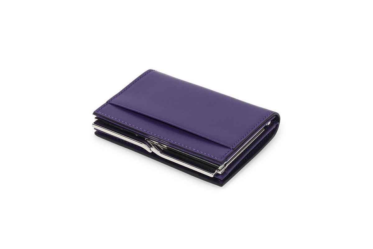 ノット 口金フラグメントケース パープル