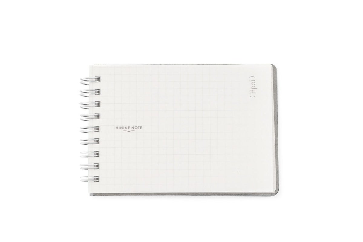 HININE NOTE B7サイズメモノート きりいろ