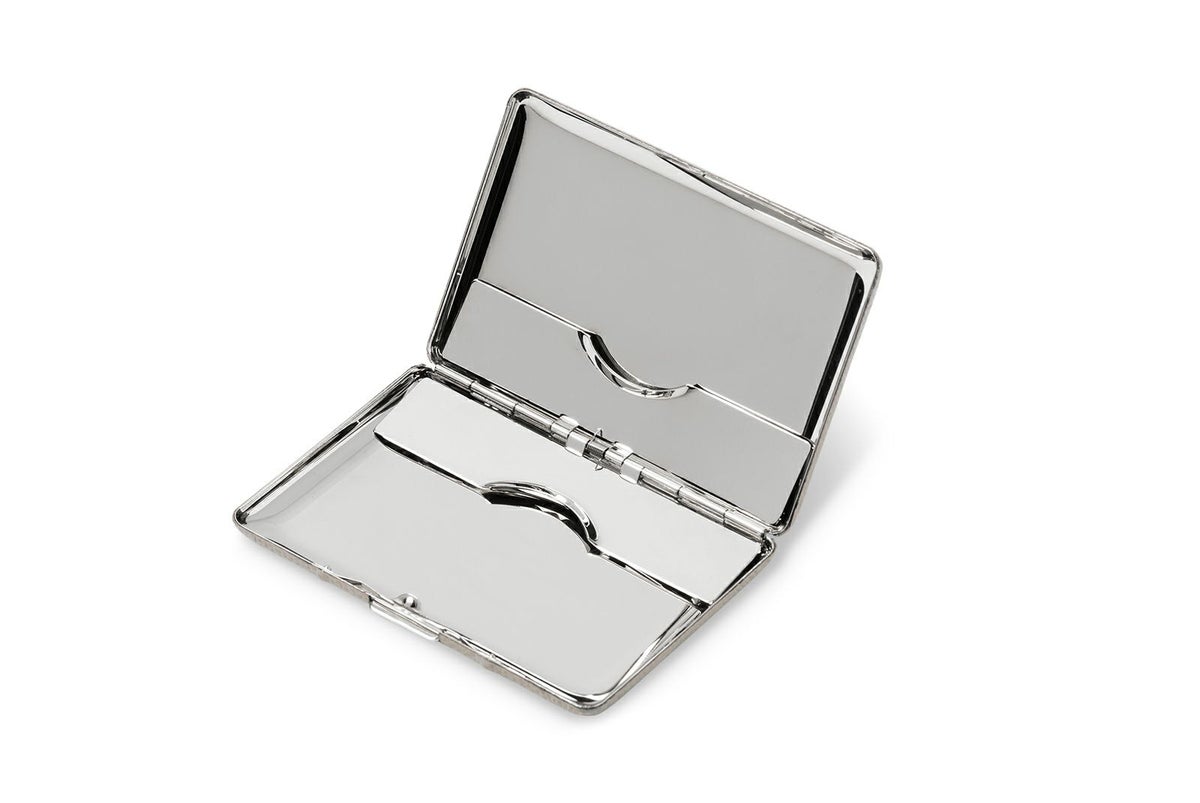 ツールズ メタル名刺入れ あくいろ