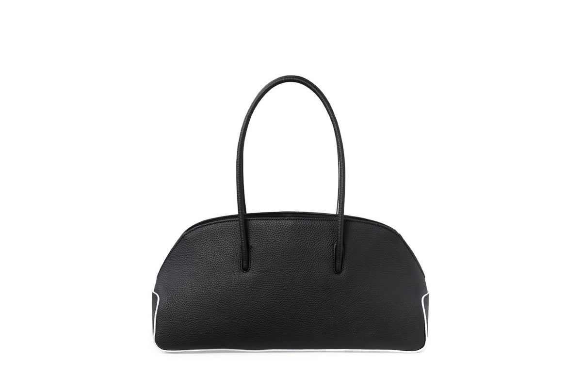 リツシー 横長ボストンバッグ ブラック