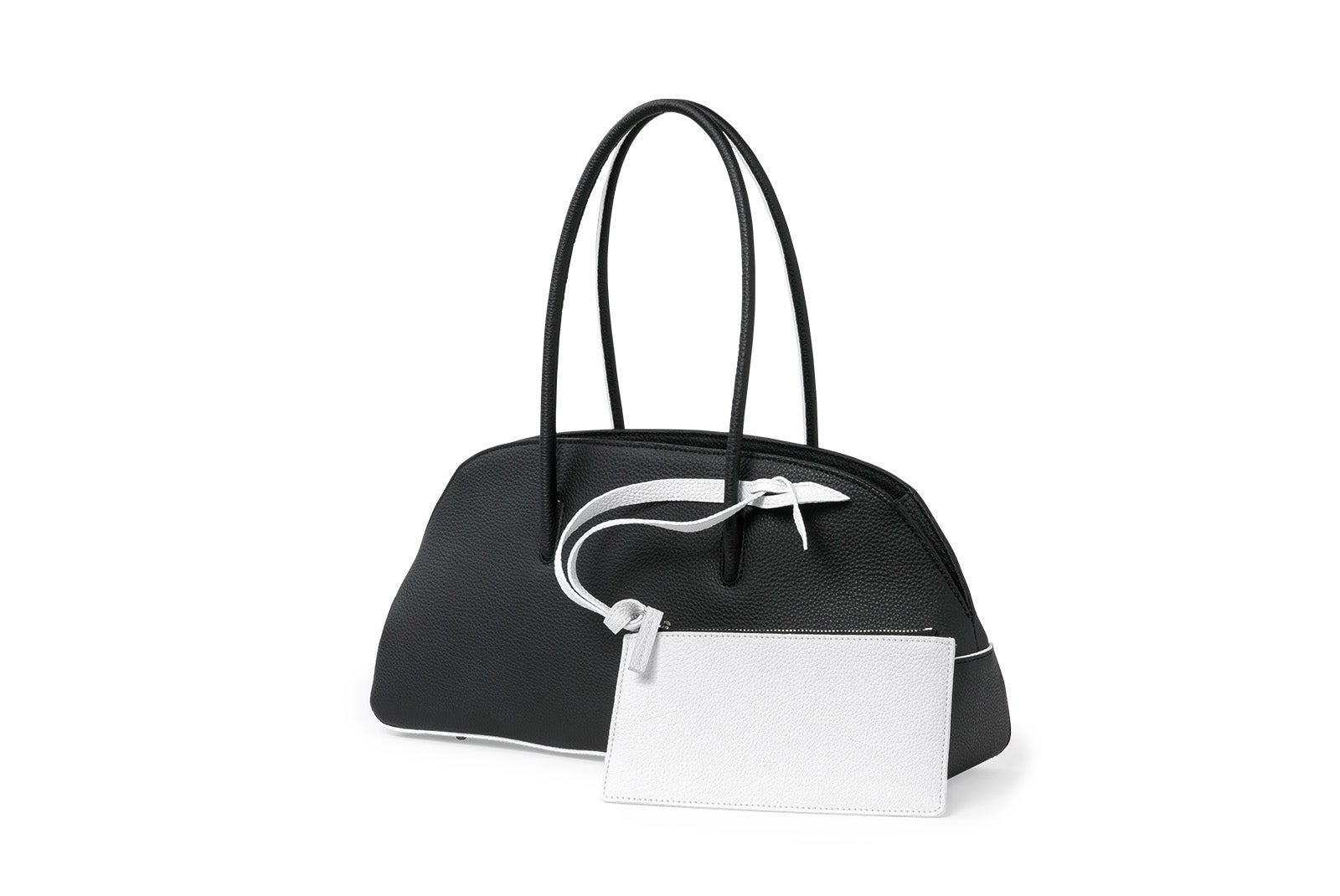 リツシー 横長ボストンバッグ ブラック