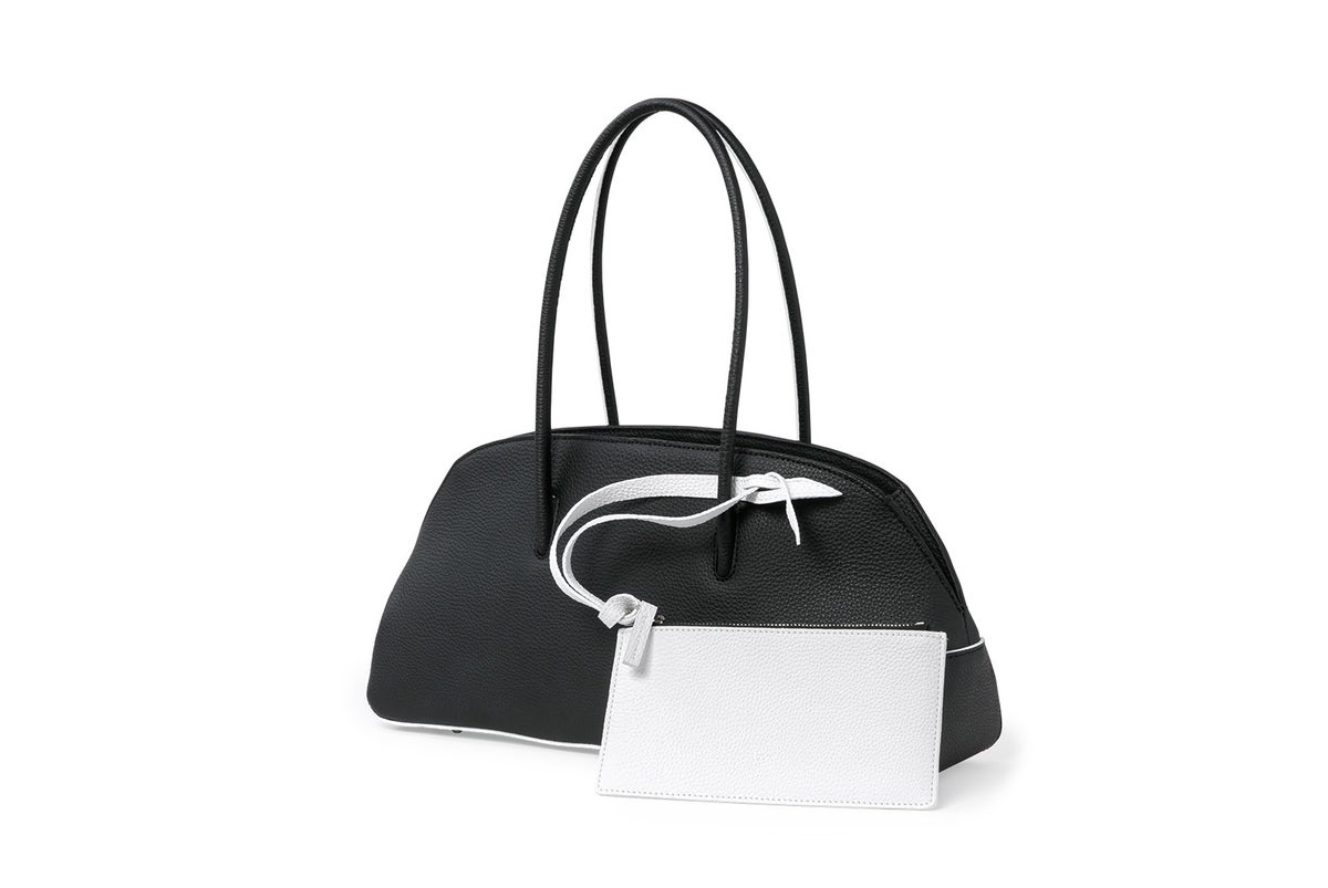 リツシー 横長ボストンバッグ ブラック