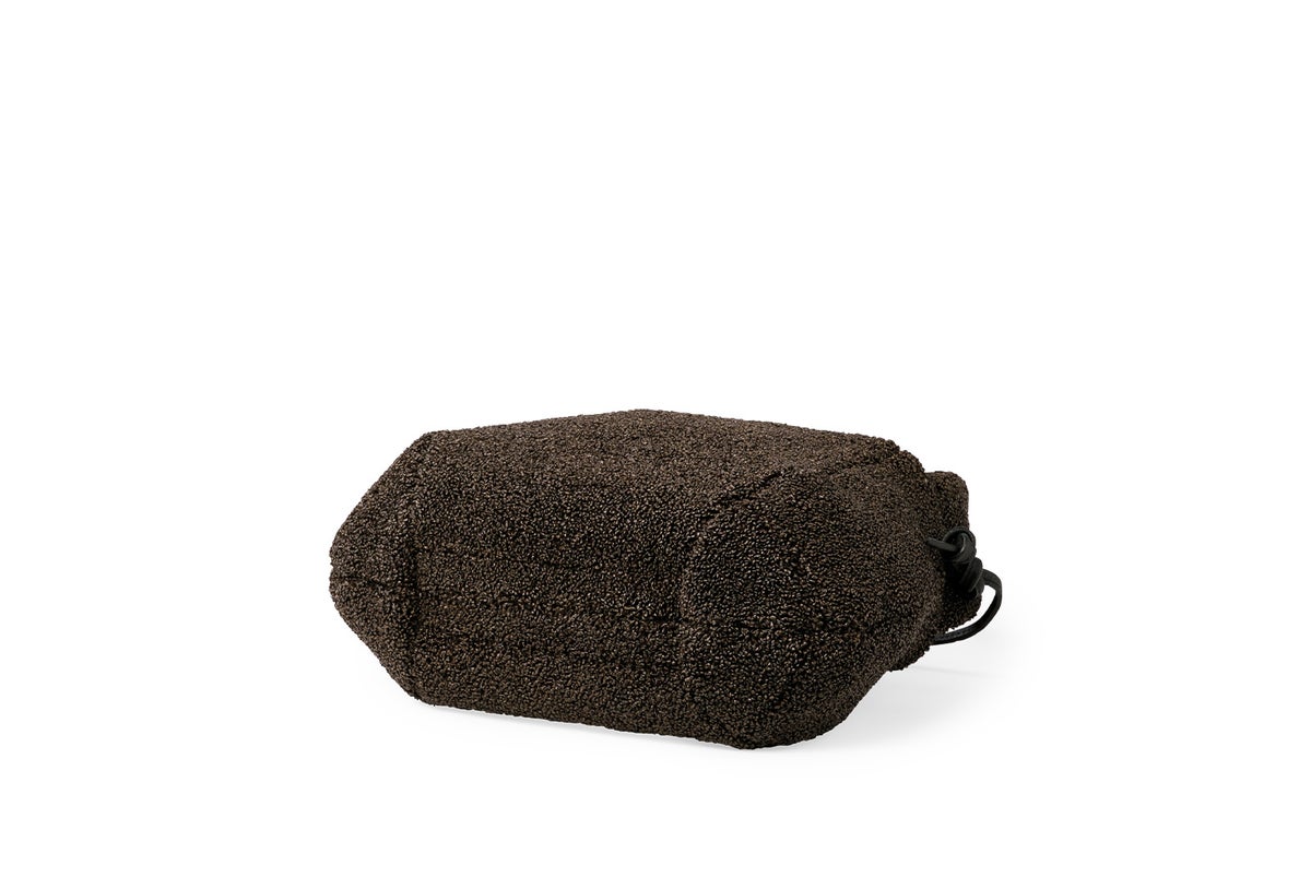 ラフィー 2WAYワンショルダーバッグ ダークブラウン