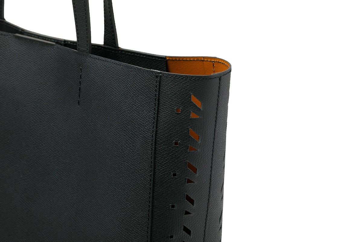 エムエムミミ トートバッグL ブラック