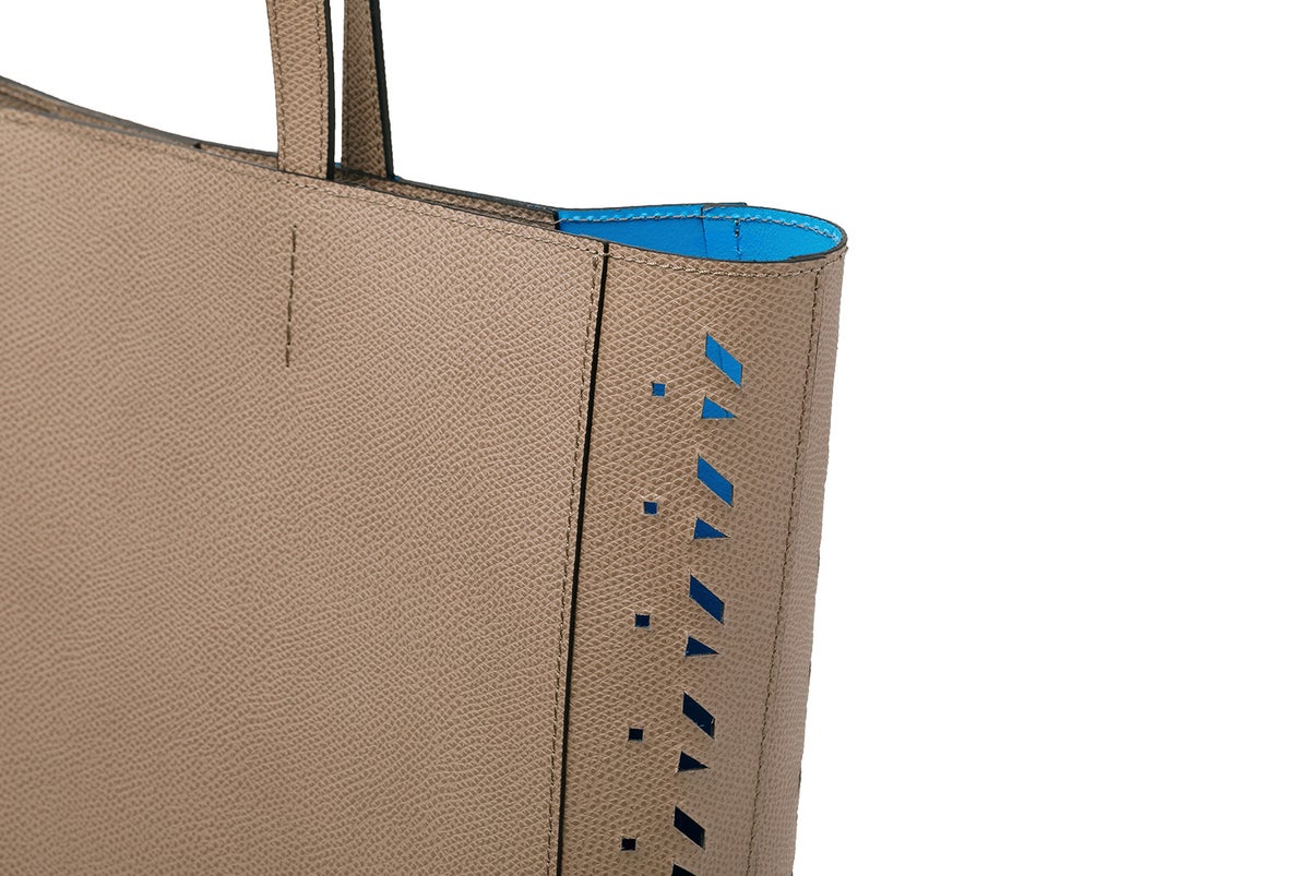 エムエムミミ トートバッグL トープ