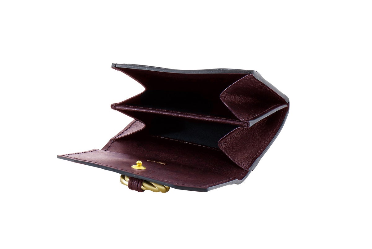 【SALE】トワ コインケース ワイン